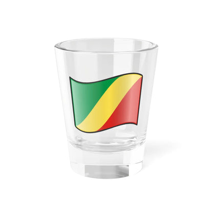 Nuvola Republic of the Congo flag (Congo) Shot Glass 1.5oz 1.5oz - Go Mug Yourself