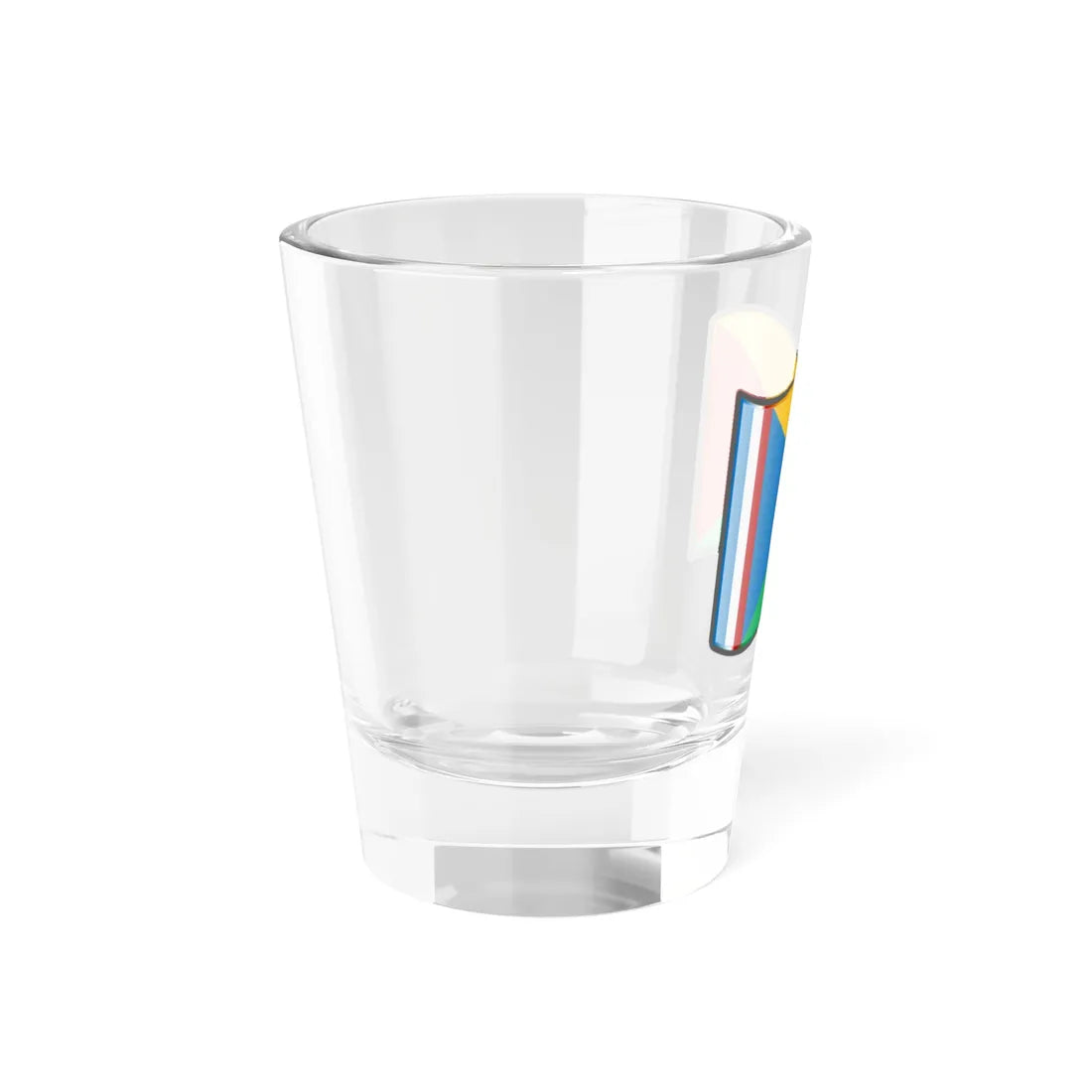 Nuvola Reunion ARF flag (France) Shot Glass 1.5oz - Go Mug Yourself