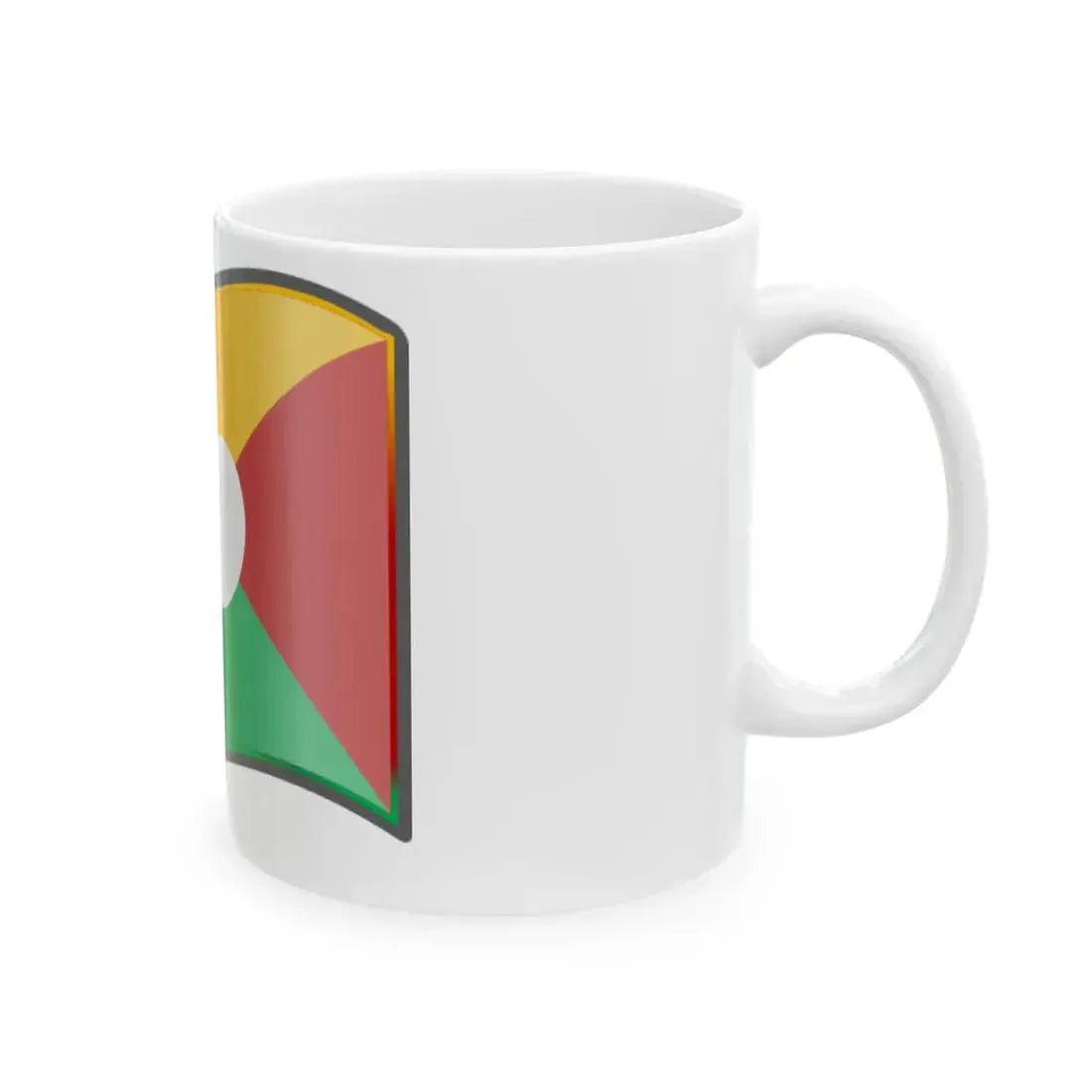 Nuvola Reunion ARF flag (France) White Coffee Mug - Go Mug Yourself