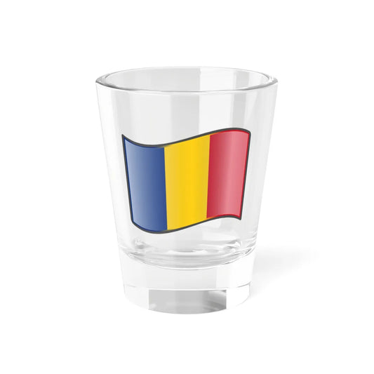Nuvola Romanian flag (Oman) Shot Glass 1.5oz 1.5oz - Go Mug Yourself