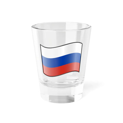 Nuvola Russian flag (Russia) Shot Glass 1.5oz 1.5oz - Go Mug Yourself