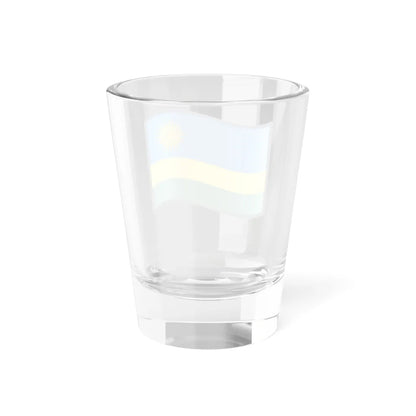 Nuvola Rwandan flag (Rwanda) Shot Glass 1.5oz - Go Mug Yourself
