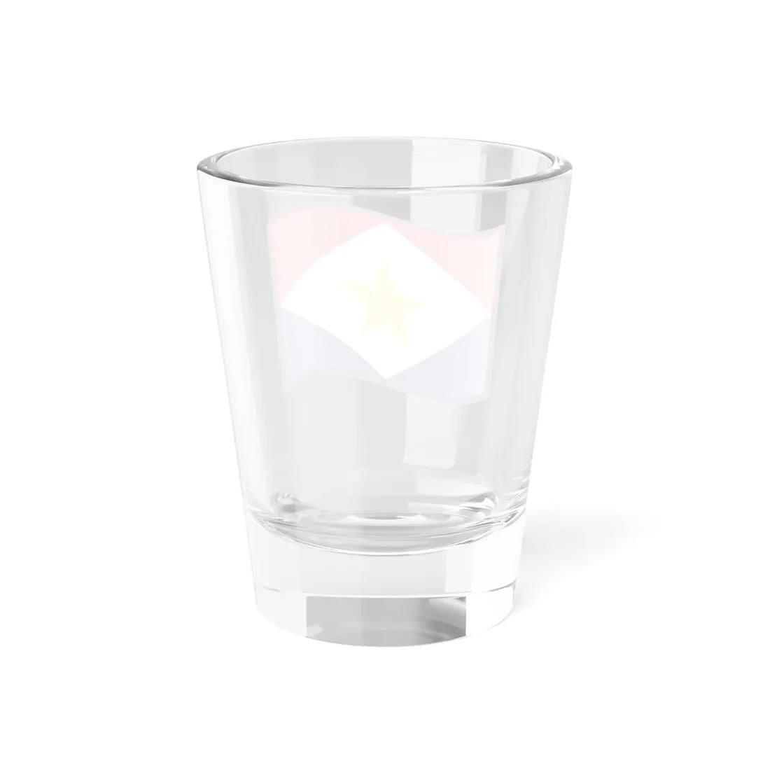 Nuvola Saba flag (Netherlands) Shot Glass 1.5oz - Go Mug Yourself
