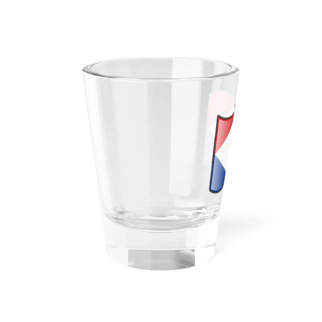 Nuvola Saba flag (Netherlands) Shot Glass 1.5oz - Go Mug Yourself
