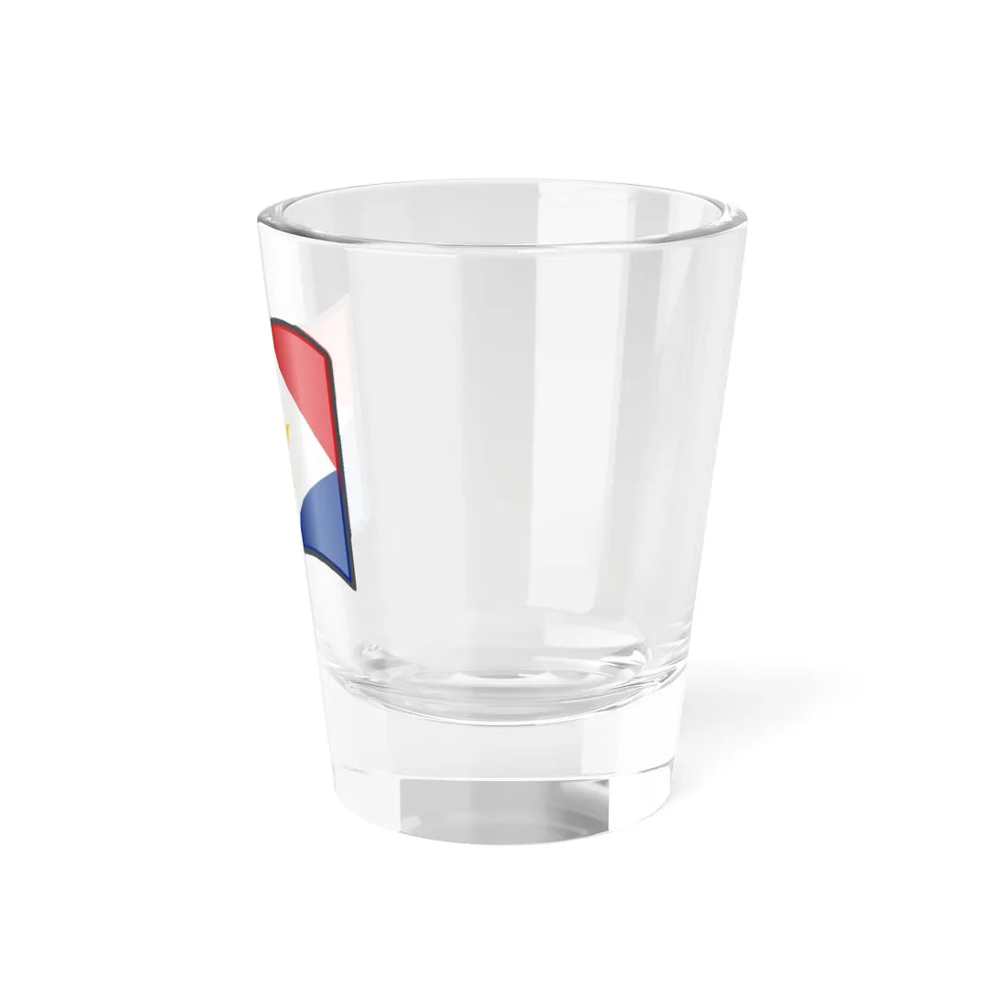 Nuvola Saba flag (Netherlands) Shot Glass 1.5oz - Go Mug Yourself