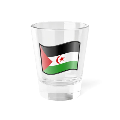 Nuvola Saharawi flag Shot Glass 1.5oz 1.5oz - Go Mug Yourself