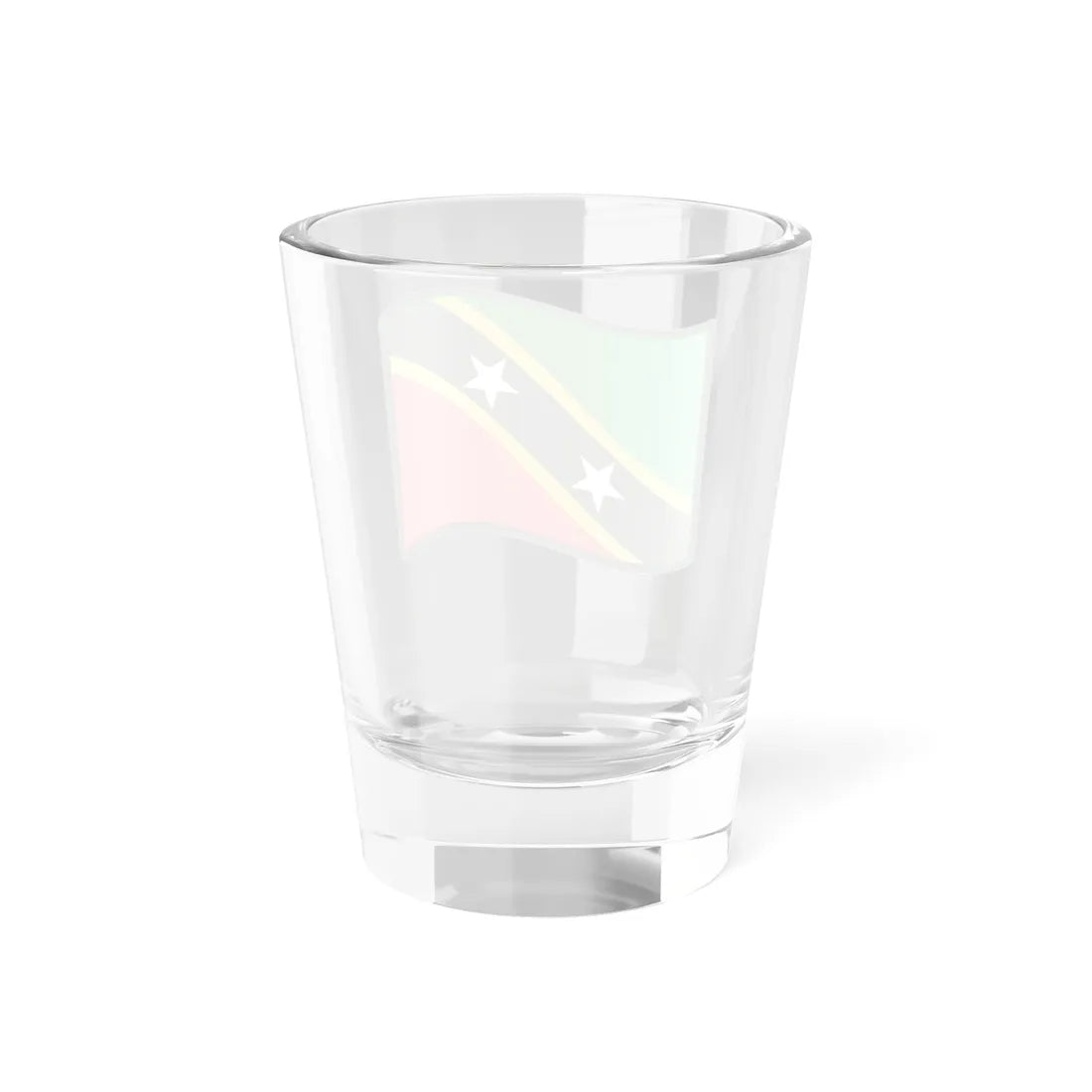 Nuvola Saint Kitts and Nevis flag (Saint Kitts and Nevis) Shot Glass 1.5oz - Go Mug Yourself