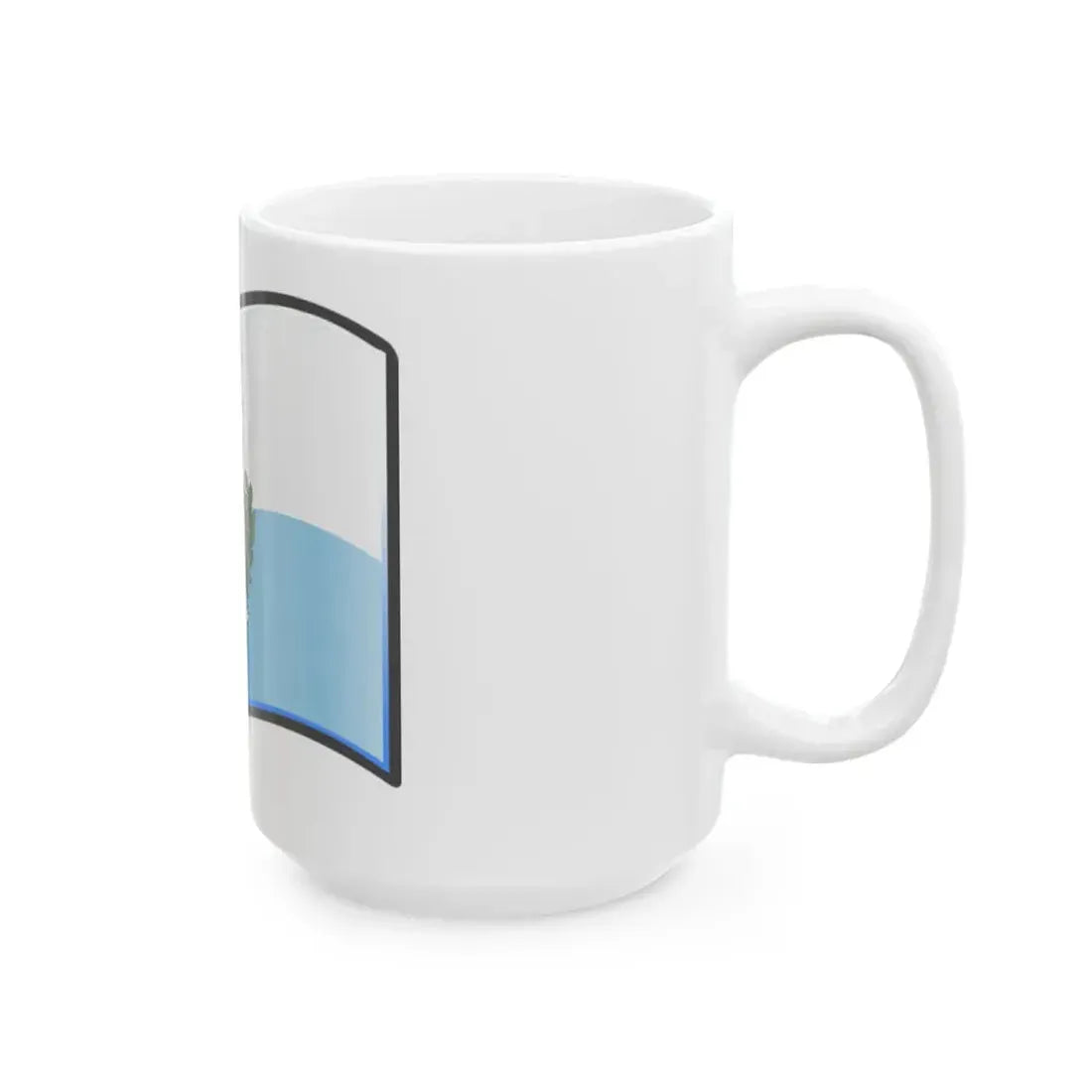 Nuvola Sammarinese flag (San Marino) White Coffee Mug - Go Mug Yourself