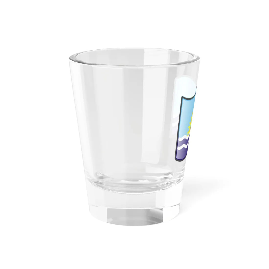 Nuvola Santa Cruz flag (Argentina) Shot Glass 1.5oz - Go Mug Yourself