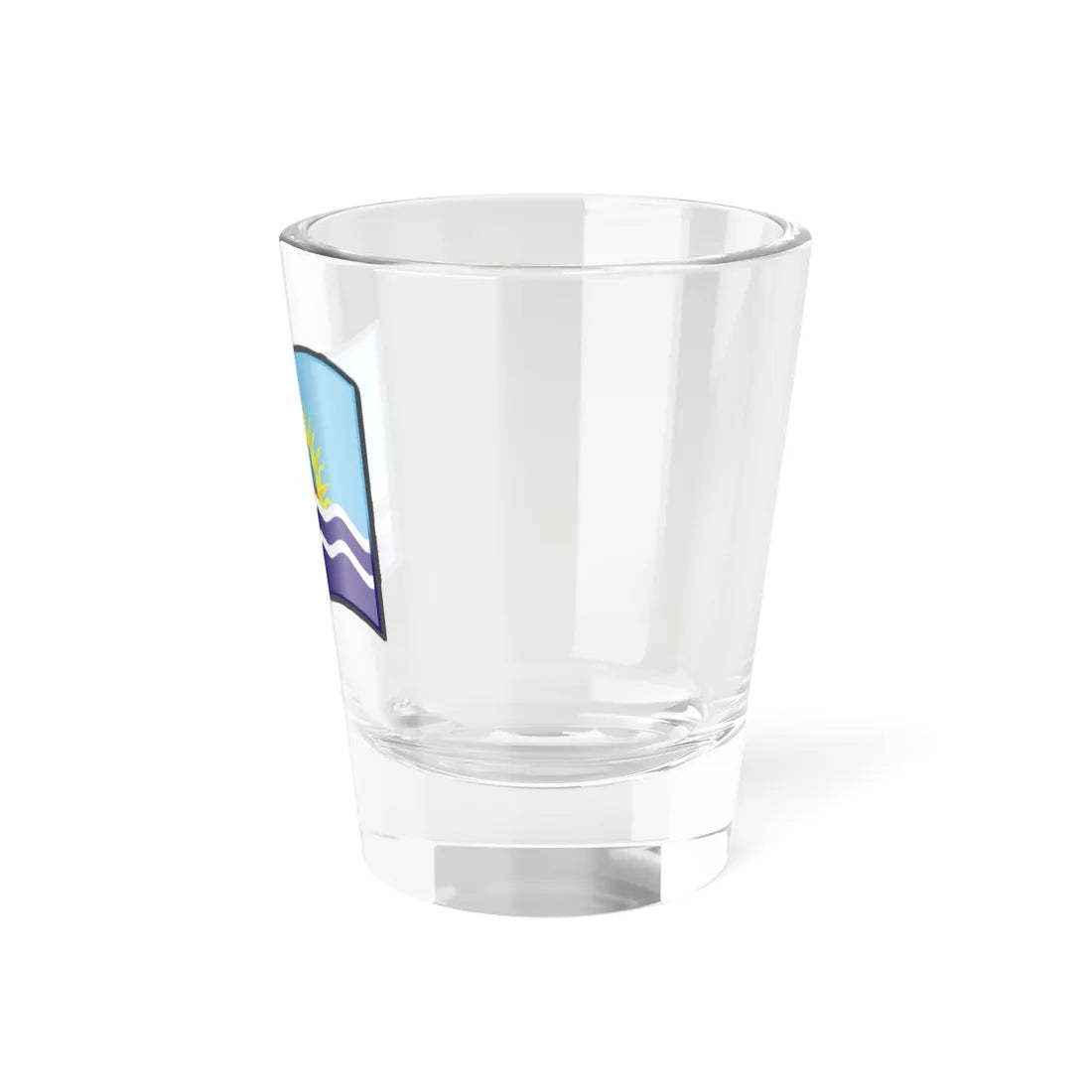Nuvola Santa Cruz flag (Argentina) Shot Glass 1.5oz - Go Mug Yourself