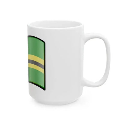 Nuvola Santander Colombia Flag (Colombia) White Coffee Mug - Go Mug Yourself