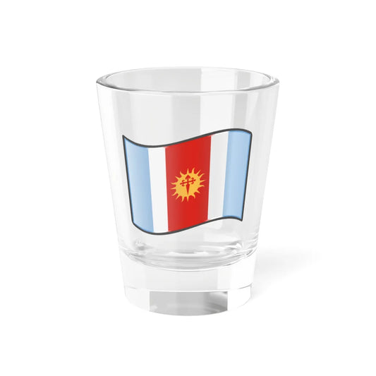 Nuvola Santiago del Estero flag (Argentina) Shot Glass 1.5oz 1.5oz - Go Mug Yourself