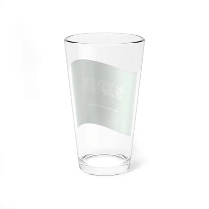 Nuvola Saudi flag (Saudi Arabia) Pint Glass 16oz - Go Mug Yourself