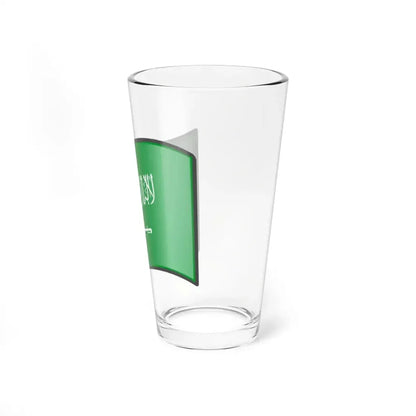 Nuvola Saudi flag (Saudi Arabia) Pint Glass 16oz - Go Mug Yourself