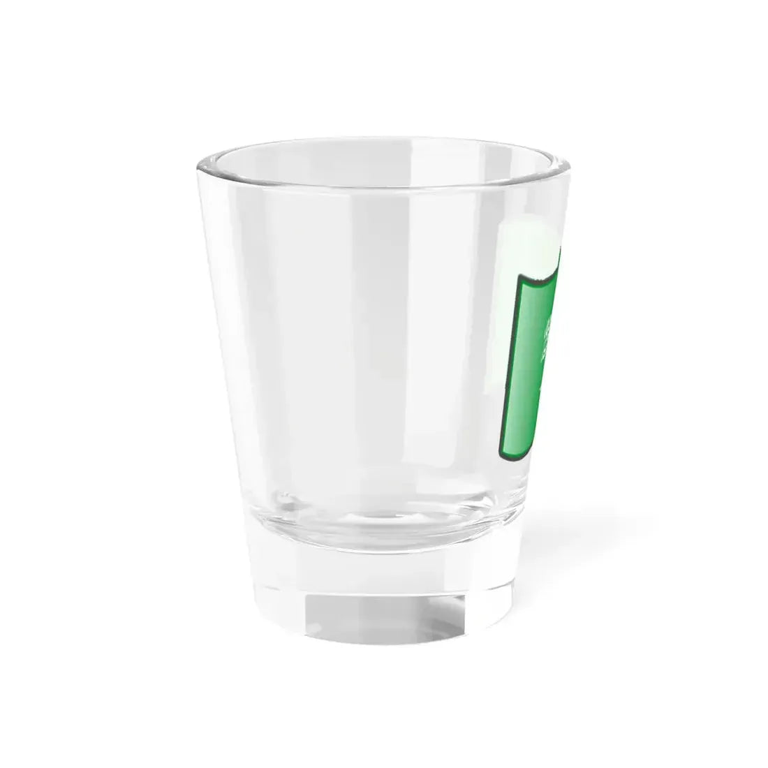 Nuvola Saudi flag (Saudi Arabia) Shot Glass 1.5oz - Go Mug Yourself