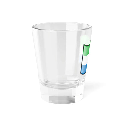 Nuvola Sierra Leonean flag (Sierra Leone) Shot Glass 1.5oz - Go Mug Yourself