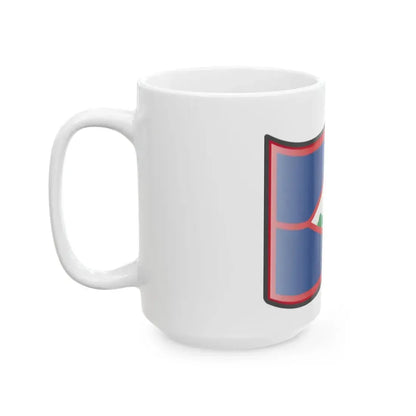 Nuvola Sint Eustatius flag (Netherlands) White Coffee Mug - Go Mug Yourself