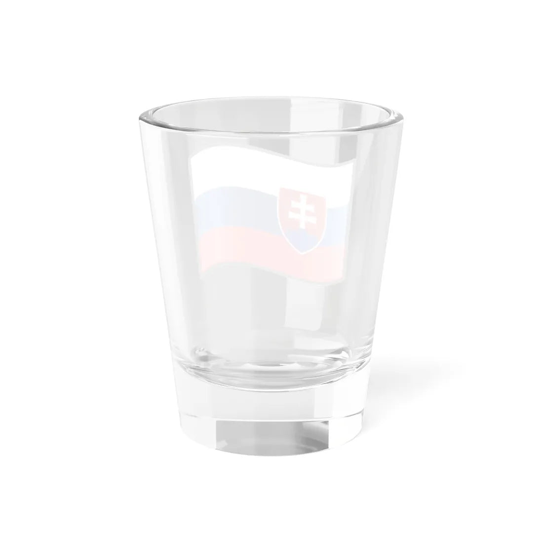 Nuvola Slovakian Flag (Slovakia) Shot Glass 1.5oz - Go Mug Yourself