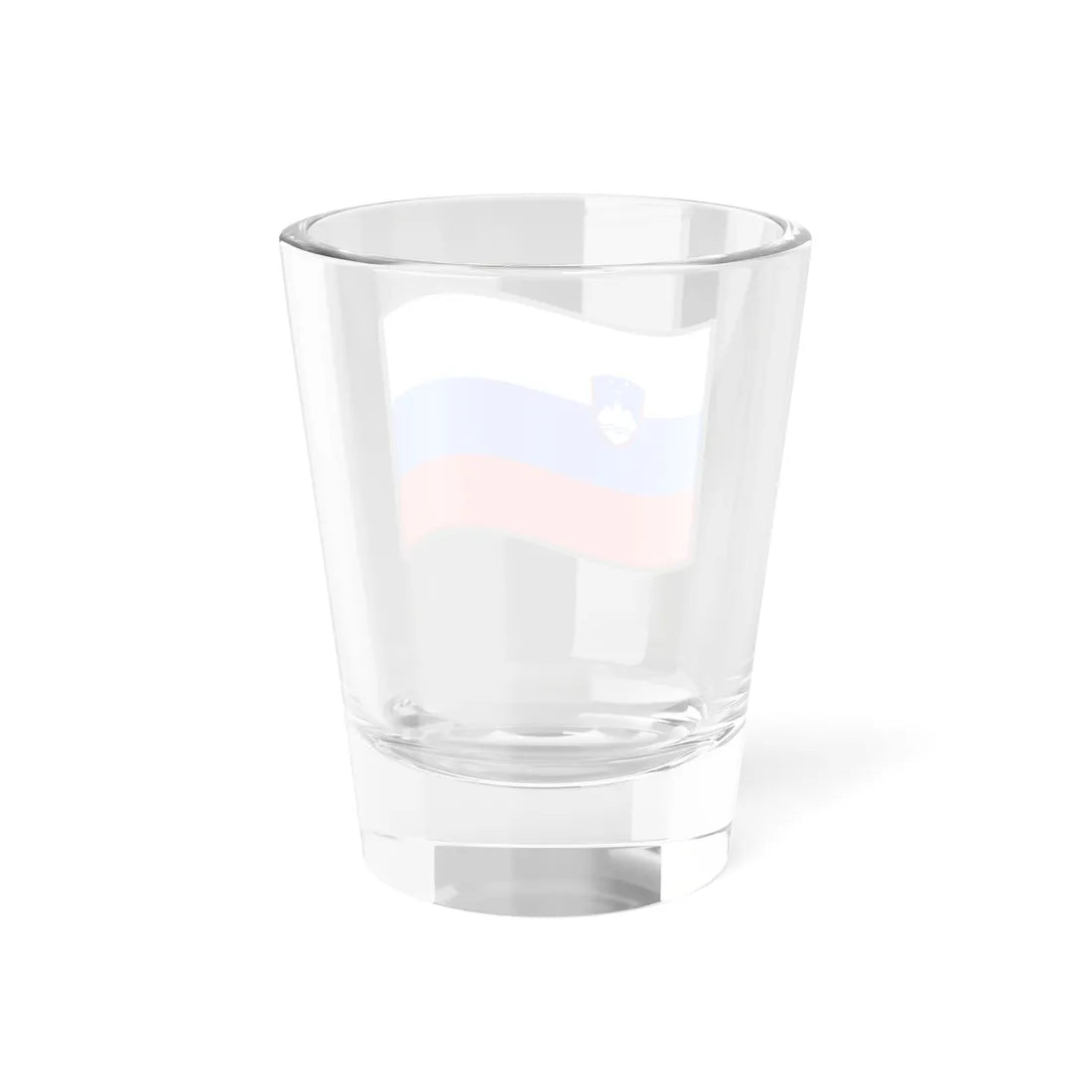 Nuvola Slovenian flag (Slovenia) Shot Glass 1.5oz - Go Mug Yourself