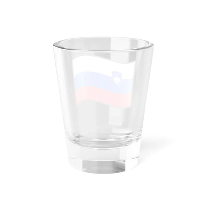 Nuvola Slovenian flag (Slovenia) Shot Glass 1.5oz - Go Mug Yourself