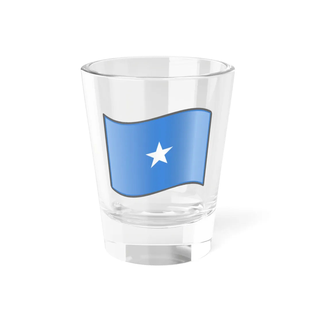 Nuvola Somalian flag (Mali) Shot Glass 1.5oz 1.5oz - Go Mug Yourself