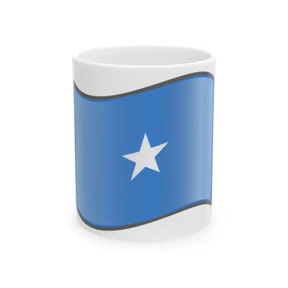 Nuvola Somalian flag (Mali) White Coffee Mug 11oz - Go Mug Yourself