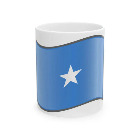Nuvola Somalian flag (Mali) White Coffee Mug 11oz - Go Mug Yourself