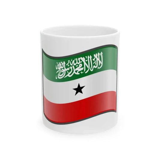 Nuvola Somaliland flag (Mali) White Coffee Mug 11oz - Go Mug Yourself