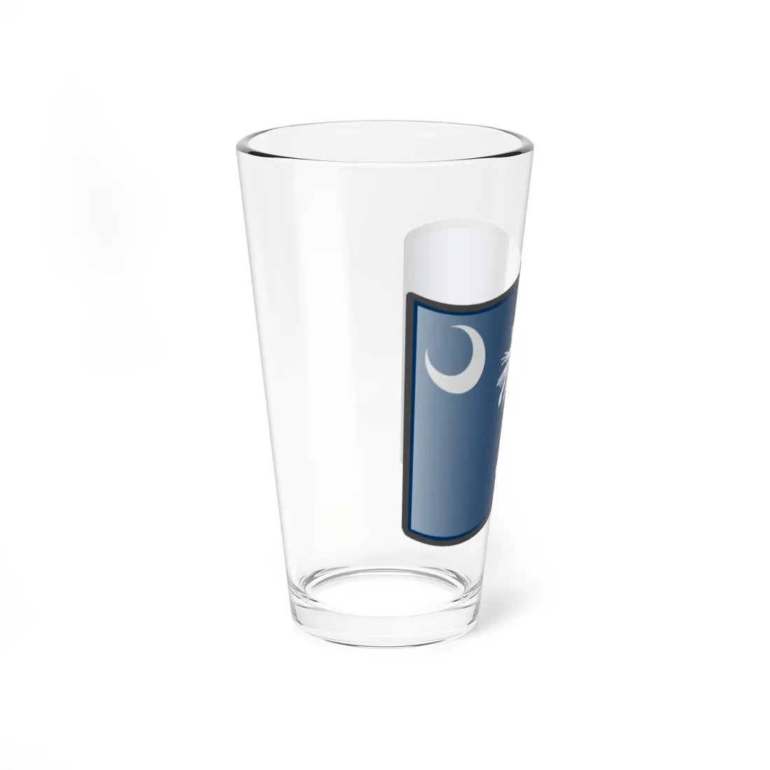 Nuvola South Carolina flag (United States) Pint Glass 16oz - Go Mug Yourself