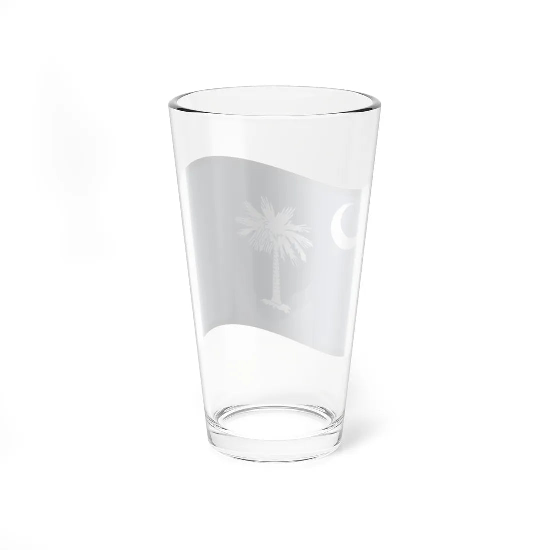 Nuvola South Carolina flag (United States) Pint Glass 16oz - Go Mug Yourself