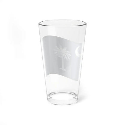 Nuvola South Carolina flag (United States) Pint Glass 16oz - Go Mug Yourself