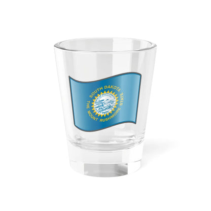 Nuvola South Dakota flag (United States) Shot Glass 1.5oz 1.5oz - Go Mug Yourself