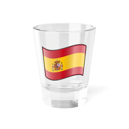 Nuvola Spain flag escudada (Spain) Shot Glass 1.5oz 1.5oz - Go Mug Yourself