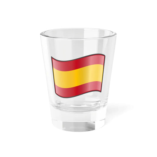 Nuvola Spain flag (Spain) Shot Glass 1.5oz 1.5oz - Go Mug Yourself