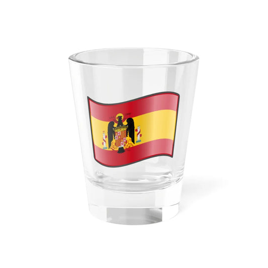 Nuvola Spanish flag 1945 (Spain) Shot Glass 1.5oz 1.5oz - Go Mug Yourself