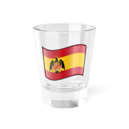 Nuvola Spanish flag 1977 (Spain) Shot Glass 1.5oz 1.5oz - Go Mug Yourself