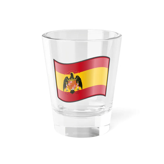 Nuvola Spanish flag 1977 (Spain) Shot Glass 1.5oz 1.5oz - Go Mug Yourself