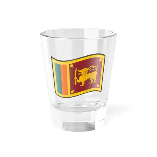 Nuvola Sri Lankan flag (Sri Lanka) Shot Glass 1.5oz 1.5oz - Go Mug Yourself