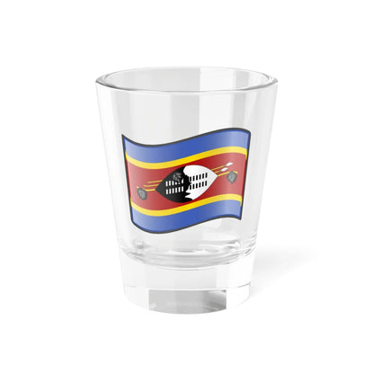 Nuvola Swazi flag (Eswatini) Shot Glass 1.5oz 1.5oz - Go Mug Yourself