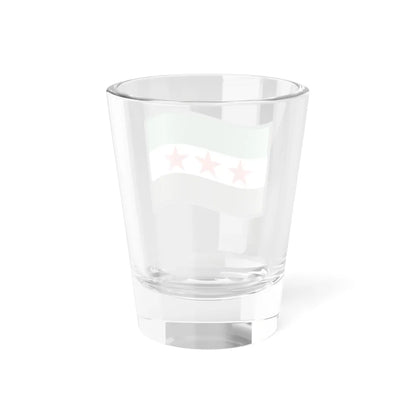 Nuvola Syria flag 1932-1958 and 1961-1963 (Syria) Shot Glass 1.5oz - Go Mug Yourself