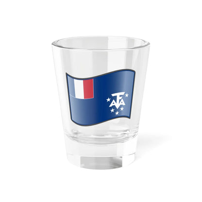 Nuvola TAAF flag Shot Glass 1.5oz 1.5oz - Go Mug Yourself