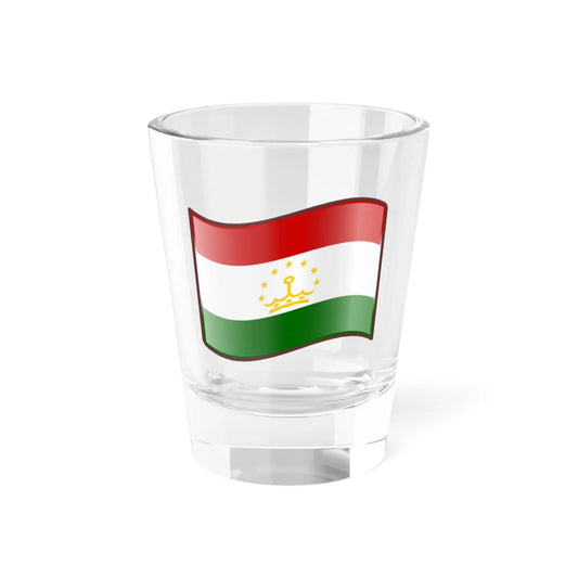 Nuvola Tajik flag (Tajikistan) Shot Glass 1.5oz 1.5oz - Go Mug Yourself