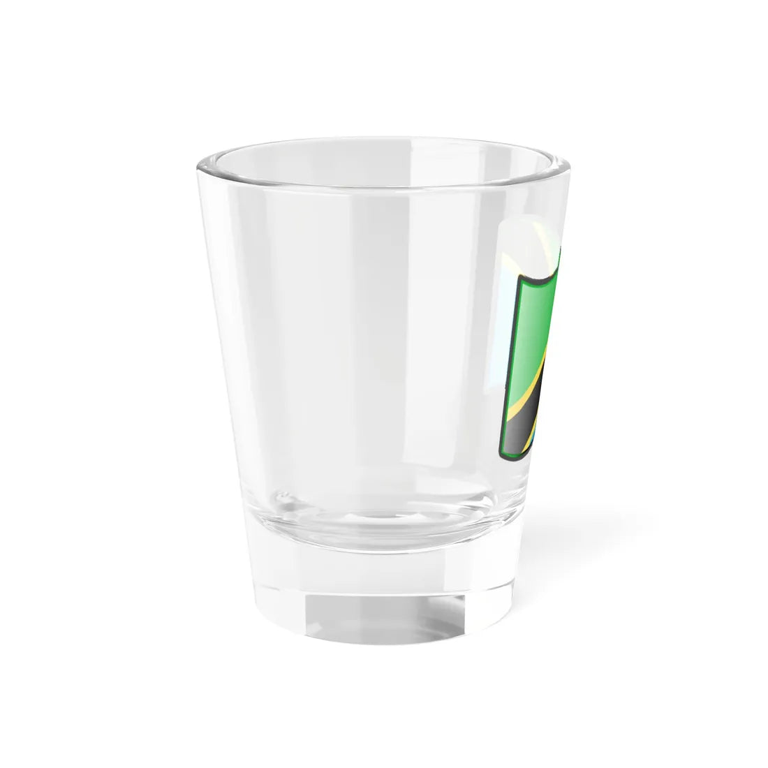 Nuvola Tanzanian flag (Tanzania) Shot Glass 1.5oz - Go Mug Yourself