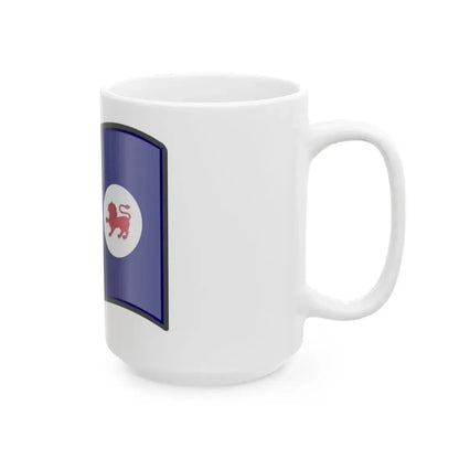 Nuvola Tasmanian flag (Australia) White Coffee Mug - Go Mug Yourself