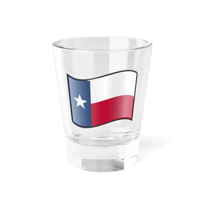 Nuvola Texas flag (United States) Shot Glass 1.5oz 1.5oz - Go Mug Yourself
