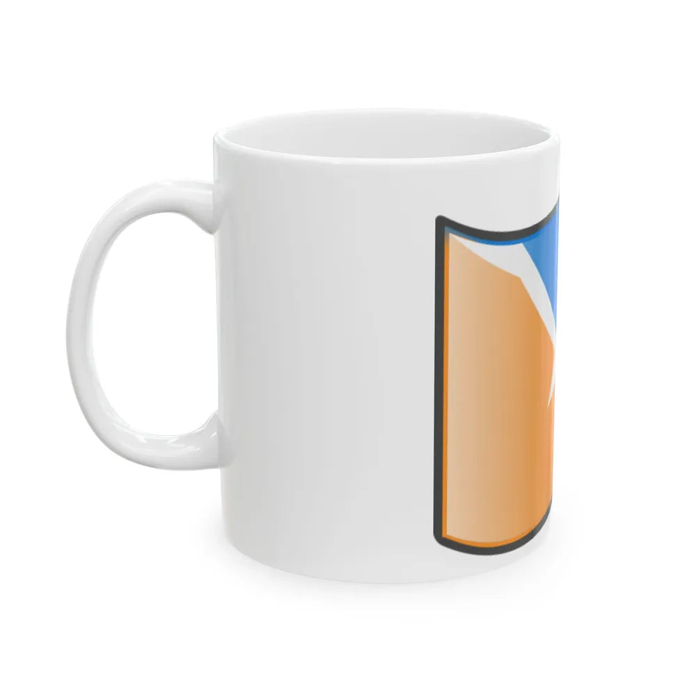 Nuvola Tierra del Fuego flag (Argentina) White Coffee Mug - Go Mug Yourself