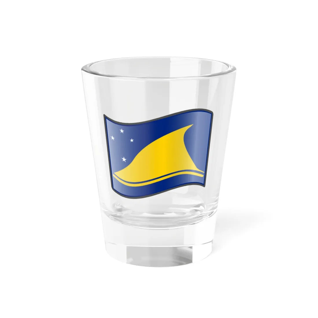 Nuvola Tokelau flag (New Zealand) Shot Glass 1.5oz 1.5oz - Go Mug Yourself
