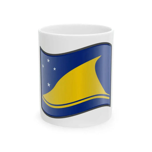 Nuvola Tokelau flag (New Zealand) White Coffee Mug 11oz - Go Mug Yourself