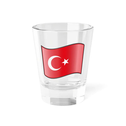 Nuvola Turkish flag (Turkey) Shot Glass 1.5oz 1.5oz - Go Mug Yourself