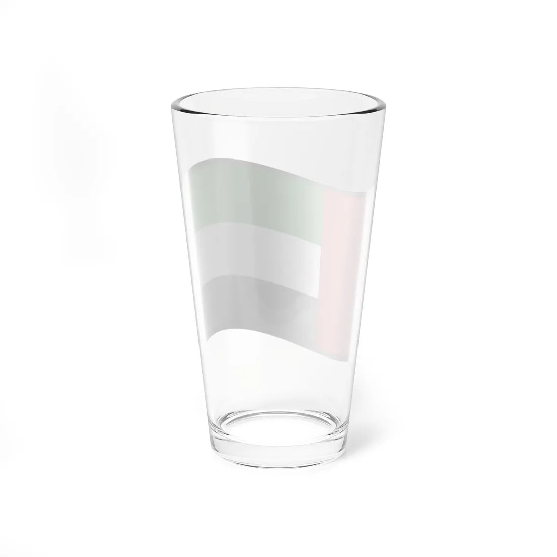 Nuvola UAE flag (United Arab Emirates) Pint Glass 16oz - Go Mug Yourself